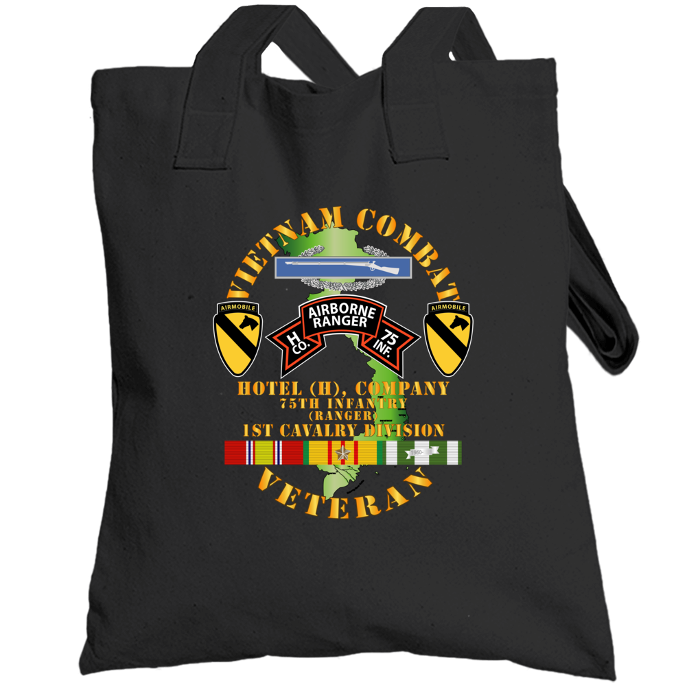 Army - Vietnam Combat Vet - O Co 75th Infantry (ranger) - 3rd Bde 82nd Airborne Divsi Totebag