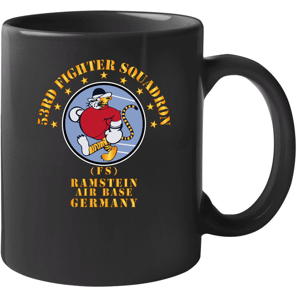 Usaf - 53rd Fighter Squadron - Fs - Ramstein Ab Germany Mug