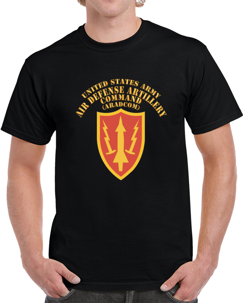 Ssi - United States Army Air Defense Artillery Command - Aradcom X 300 T Shirt