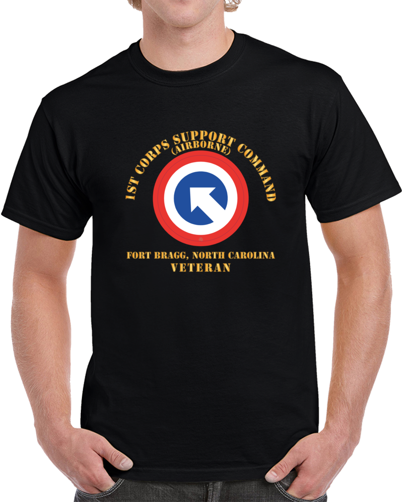 Army - 1st Corps Support Command (coscom)  - Fbnc - Veteran X 300 T Shirt