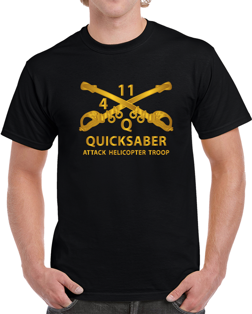 ATK Helicopter Troop - Q - 4 - 11th ACR - Branch W Txt X 300 T Shirt