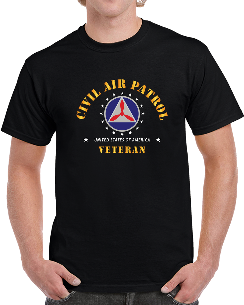 CAP - Civil Air Patrol - Veteran X 300 T Shirt