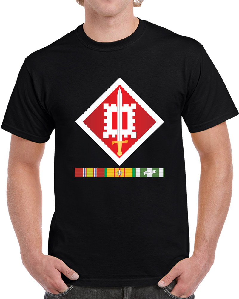 Army - 18th Engineer Brigade Vietnam - Vietnam War W SVC Wo Txt X 300 T Shirt