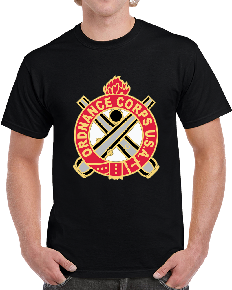 Army - Ordnance Corps Branch Regimental Emblem Wo Txt X 300 T Shirt