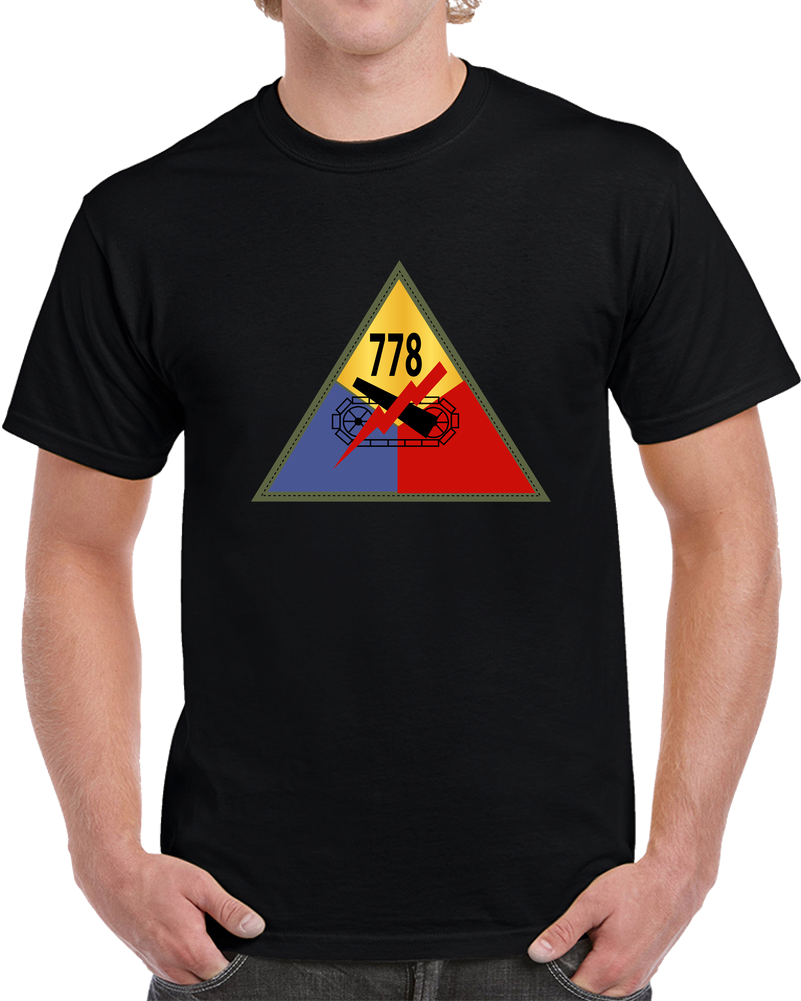 Army - 778th Tank Battalion SSI T Shirt