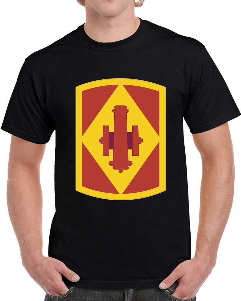 Army - 75th Fires Brigade - SSI Wo Txt X 300 T Shirt