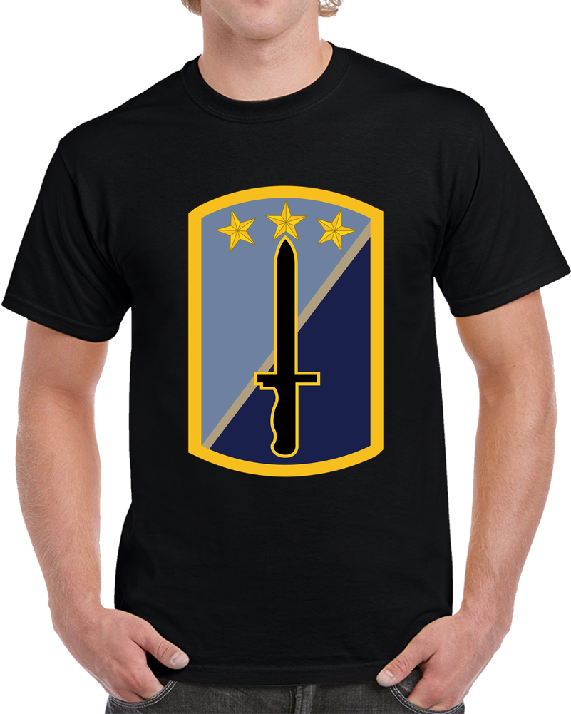 Army - 170th Infantry Bde SSI Wo Txt T Shirt