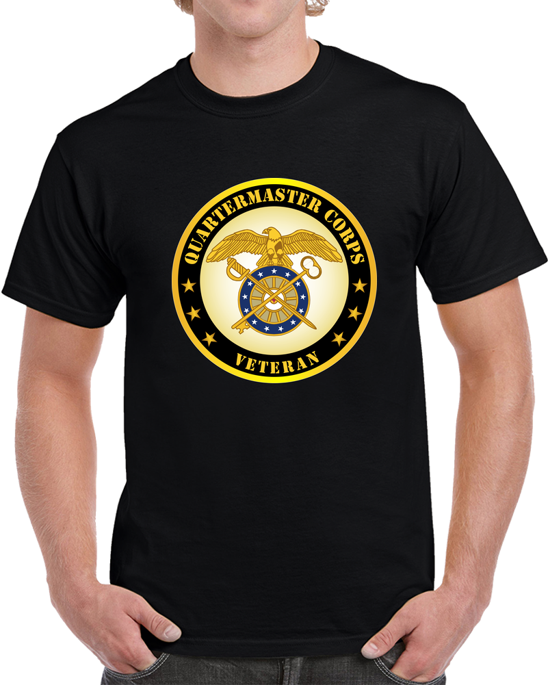 Army - Quartermaster Corps Branch Veteran T Shirt