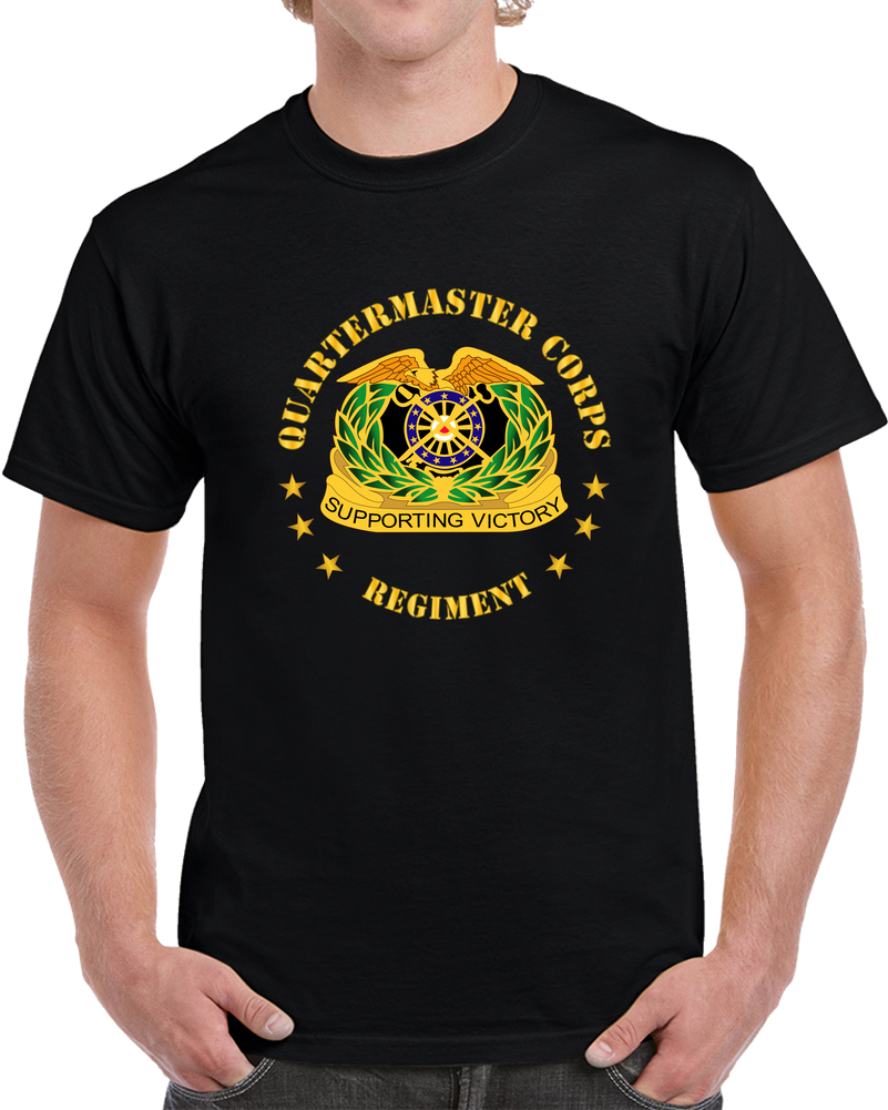 Army - Quartermaster Corps Regiment T Shirt