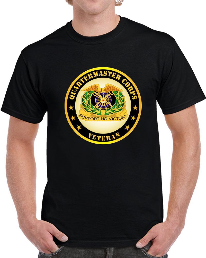 Army - Quartermaster Corps Veteran T Shirt
