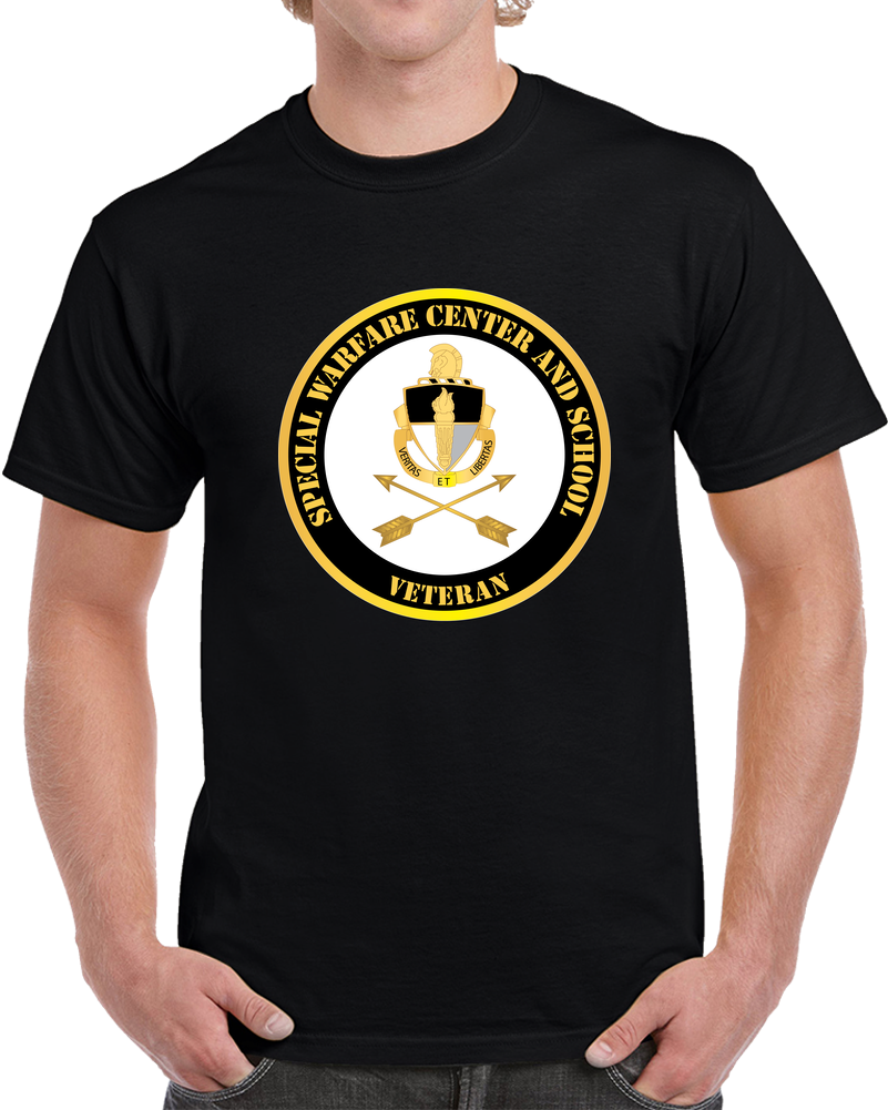 SOF - JFK Special Warfare Center And School Veteran X 300 T Shirt