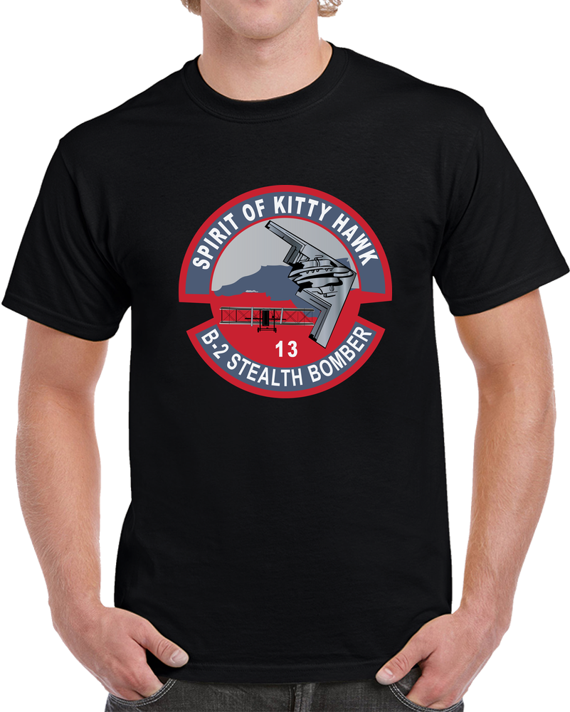 USAF - B2 - Spirit Of Kitty Hawk - Stealth Bomber Wo Txt X 300 T Shirt