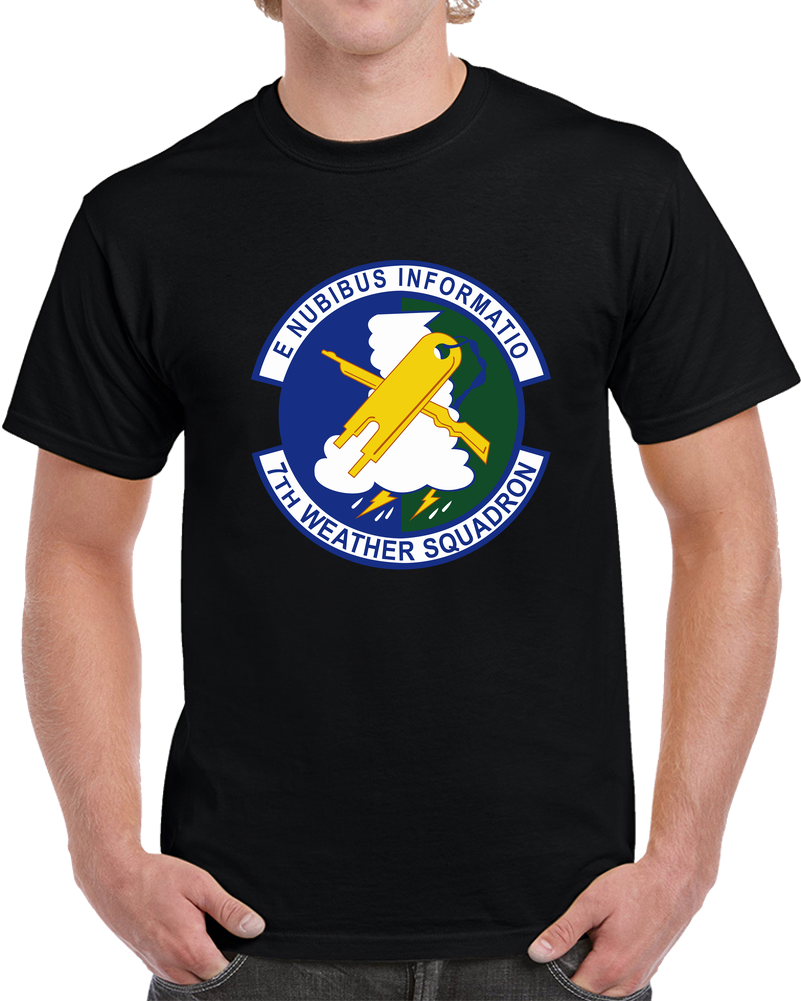 USAF - 7th Combat Weather Squadron Wo Txt T Shirt