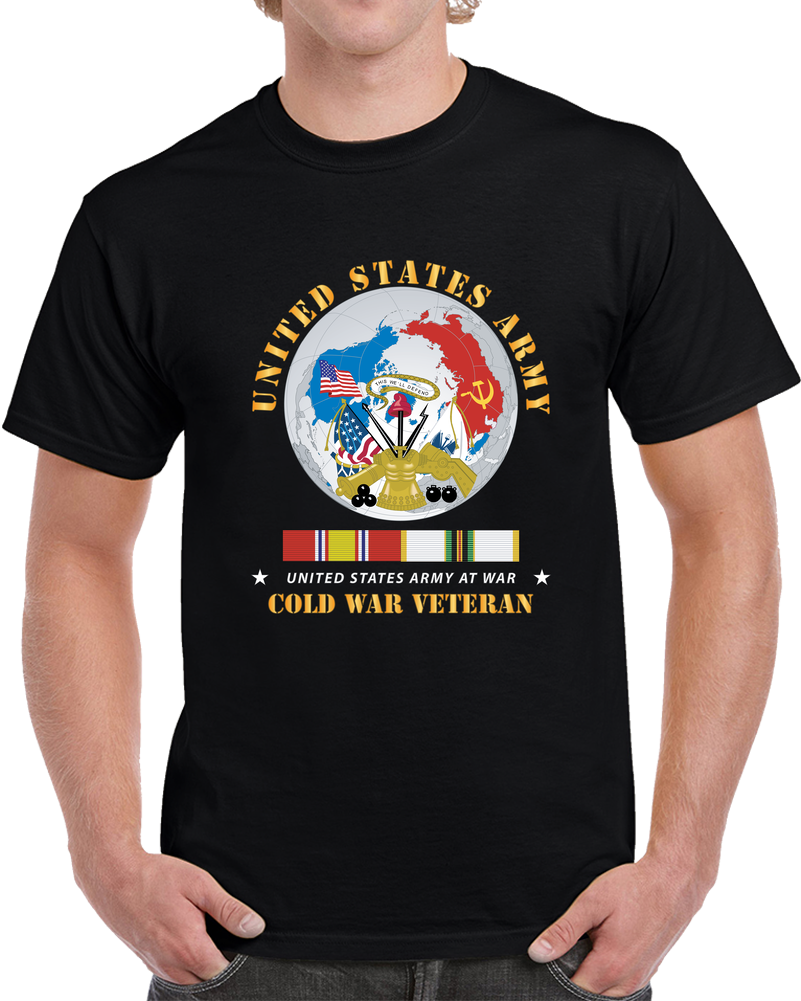 Army - United States Army - COLD SVC - Globe X 300 T Shirt