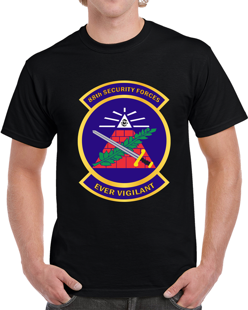 USAF - 88th Security Force Squadron Wo Txt T Shirt