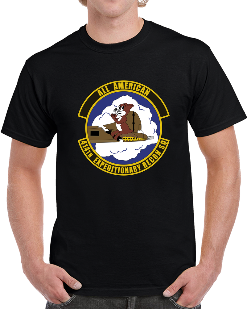 USAF - 414th Expeditionary Reconnaissance Squadron Wo Txt T Shirt