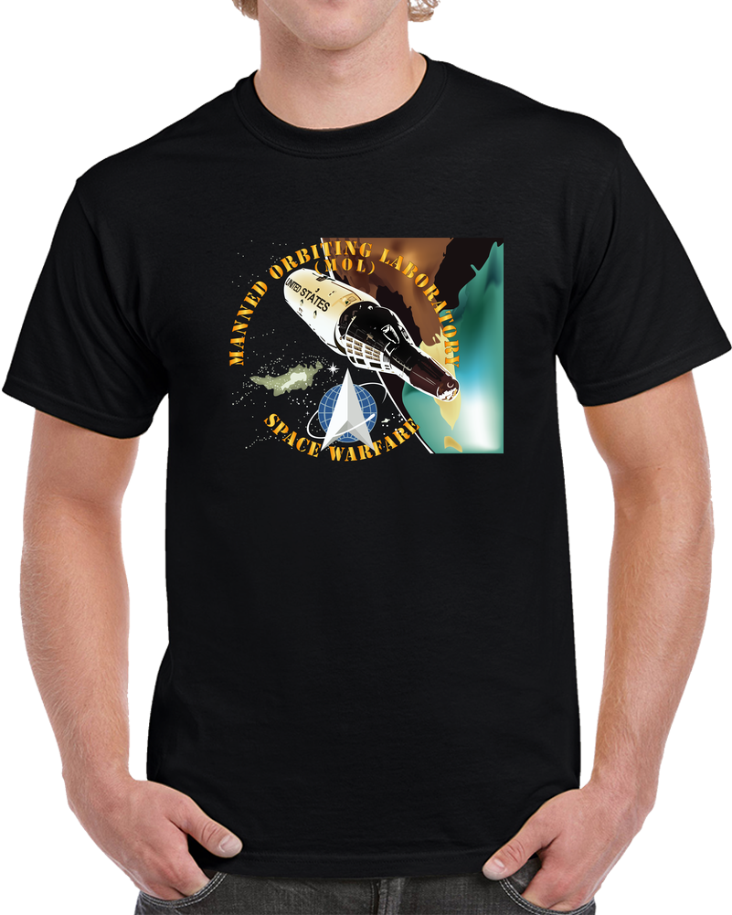 USSF - Manned Orbiting Laboratory - Space Warfare T Shirt