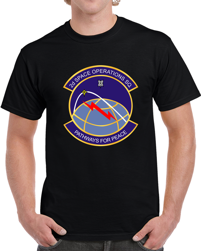 USAF - 2d Space Operations Squadron Wo Txt T Shirt