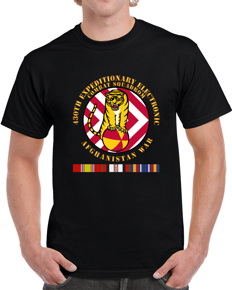 USAAF - 430th EE Combat Squadron -afghan War W AFGHAN SVC T Shirt