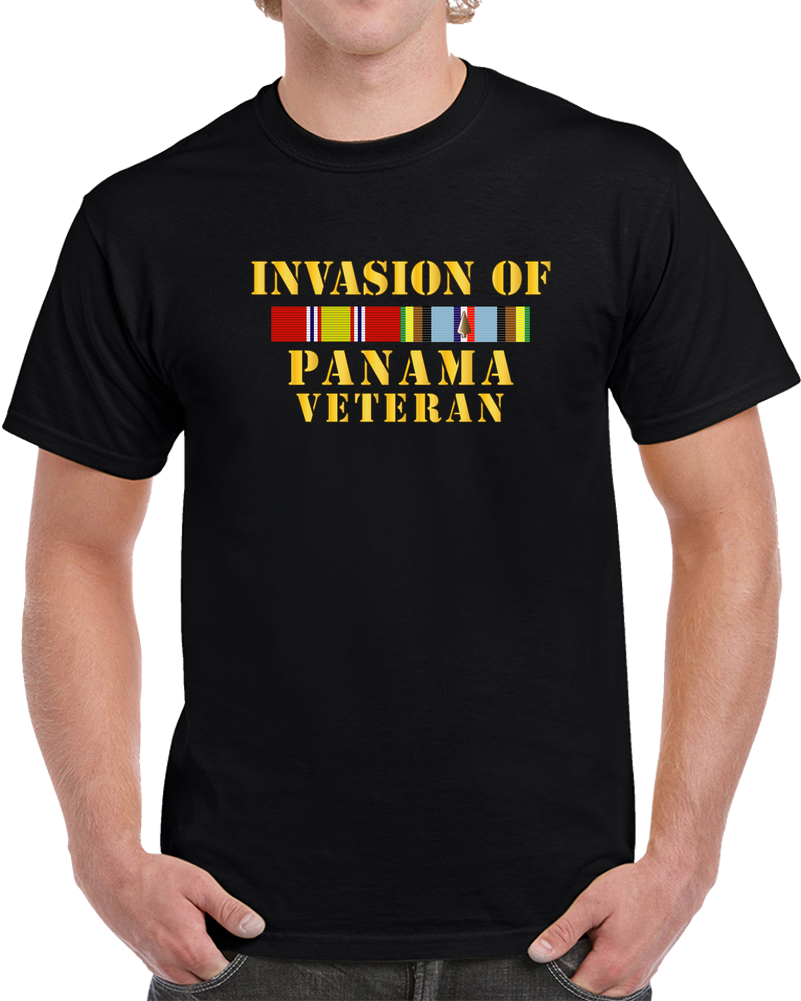 Army - Panama Invasion Veteran W  EXP SVC T Shirt