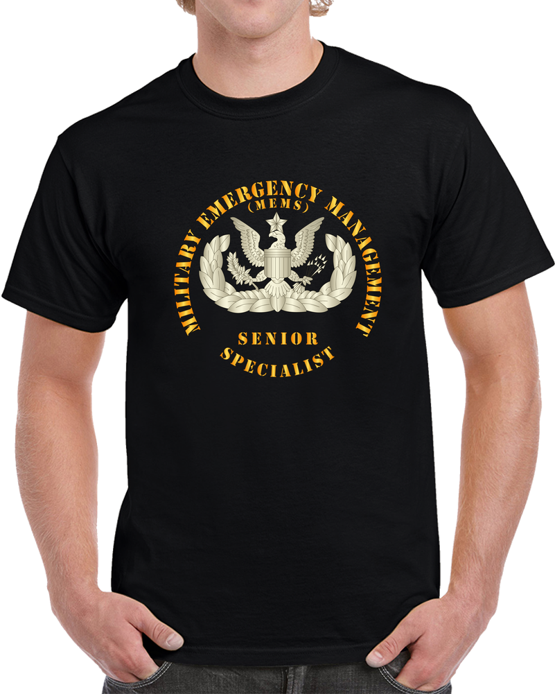 ARNG - Military Emergency Management Specialist - Senior - Gold T Shirt
