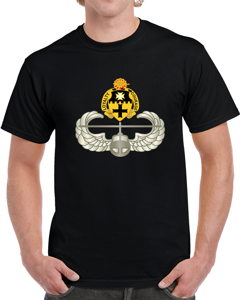 Army -  5th Cavalry DUI W Air Assault Badge Wo Txt X 300 T Shirt