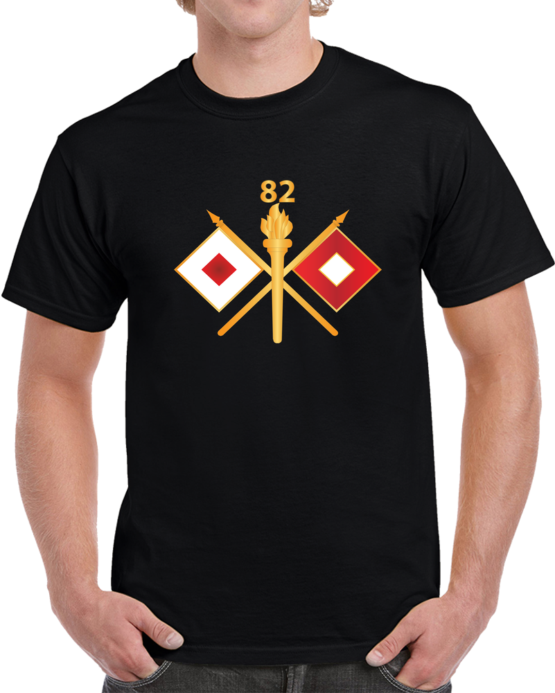 Army - 82nd Signal Battalion - Branch Wo Txt X 300 T Shirt