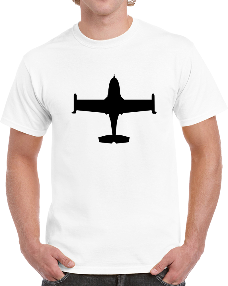 Aircraft - A-37-trainer - Top - Silhouette X 300 T Shirt