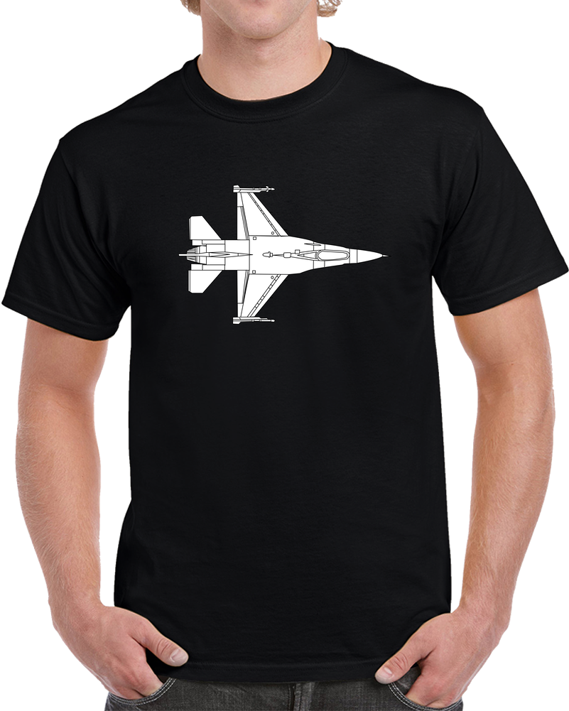 Aircraft - F-16 -top - LA - WO Txt X 300 T Shirt