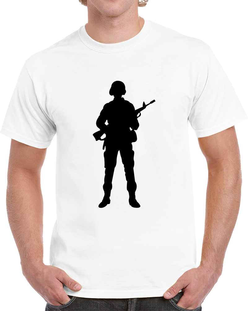 Army - Soldier - Silhouette X 300 T Shirt