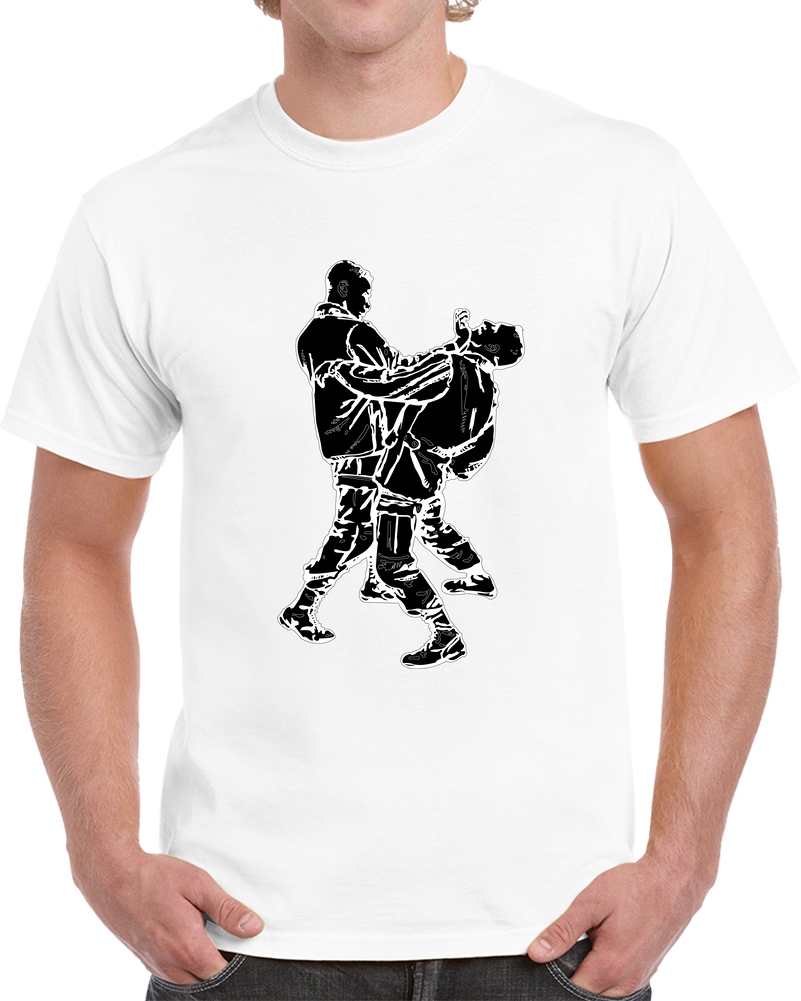 Palm-heel Strike To Chin - BW X 300 T Shirt