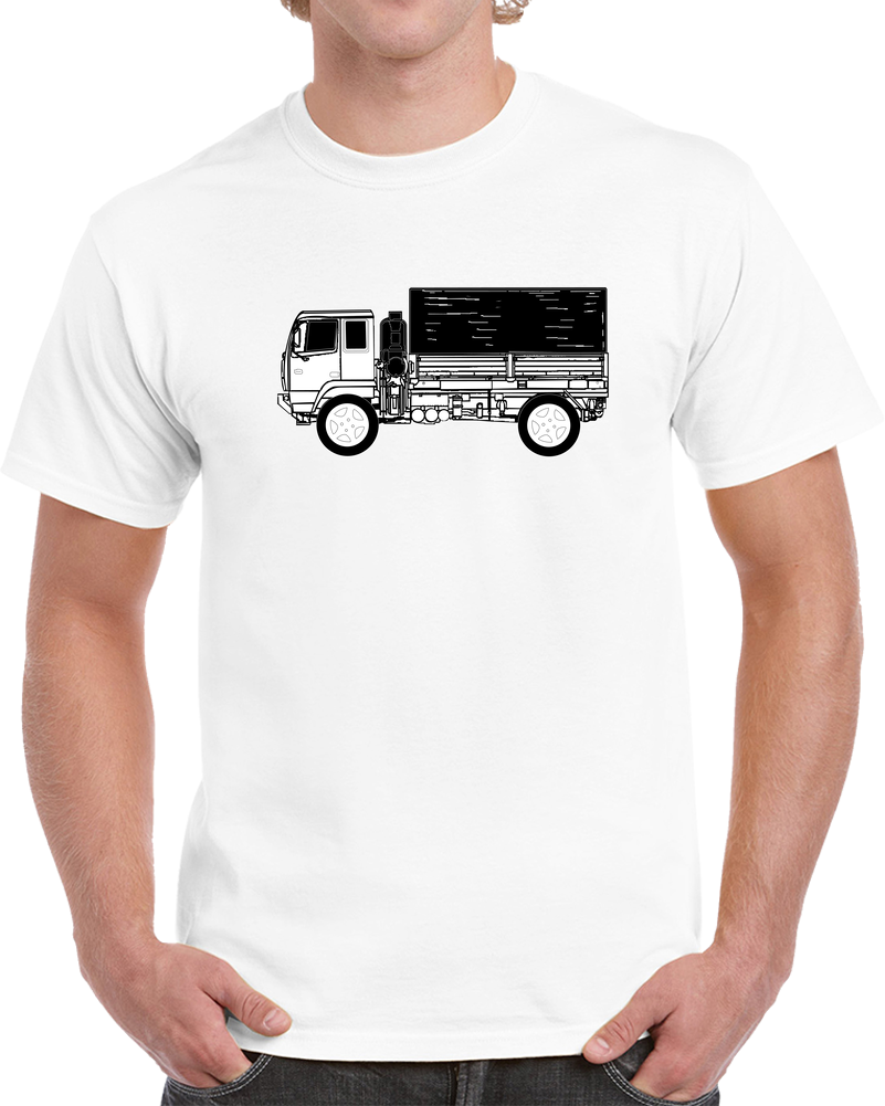 Vehicle - LMTV - M1078 - Side - BW X 300 T Shirt