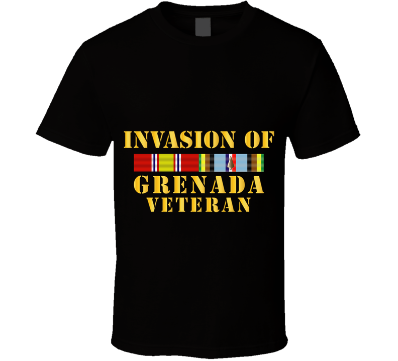 Army - Grenada Invasion Veteran W  EXP SVC T Shirt