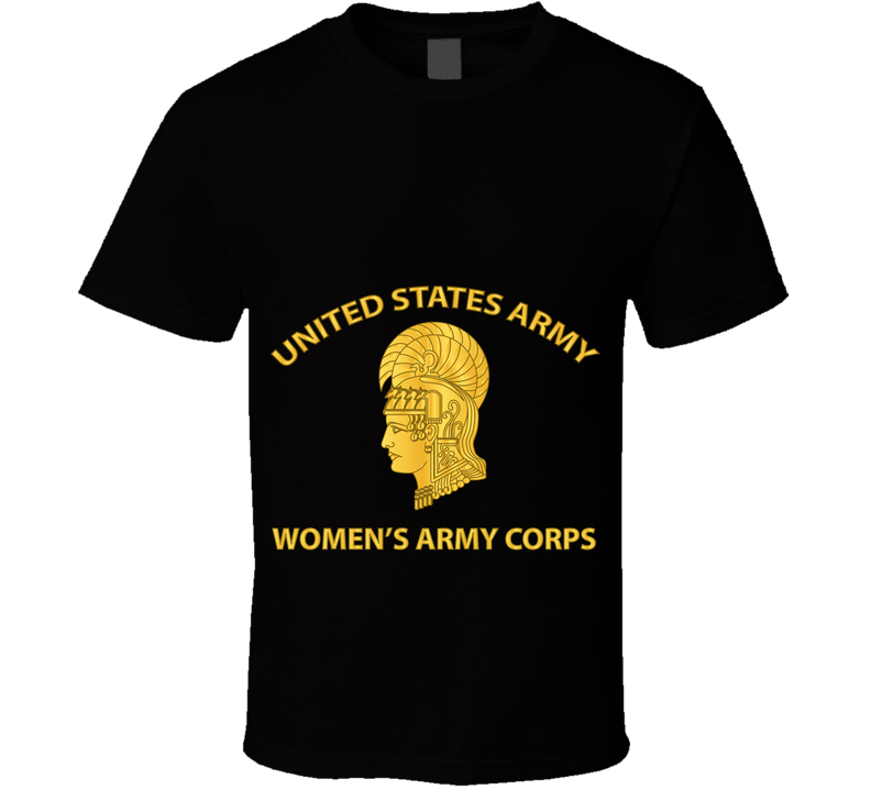 Army - US Army WAC - Gold T Shirt