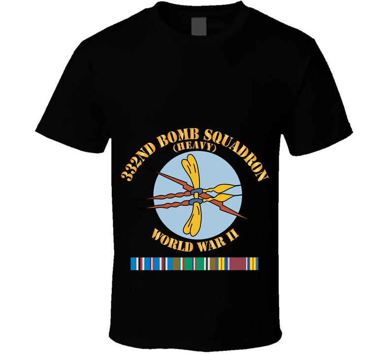 AAC - 332nd Bomb Squadron WWII W SVC X 300 T Shirt