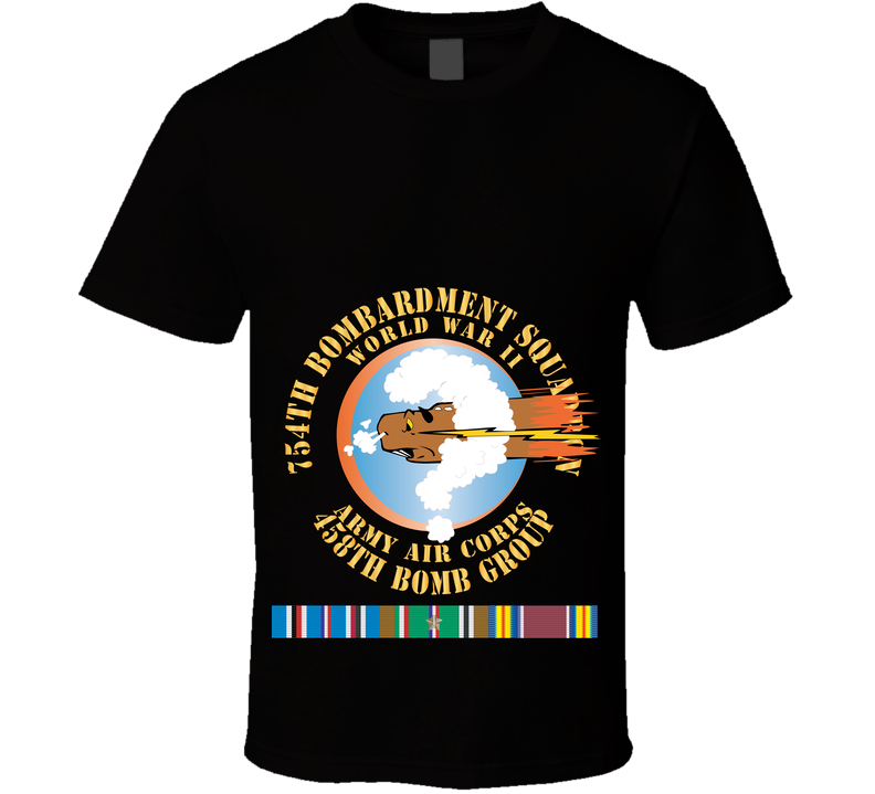 AAC - 754th Bombardment Squadron - 458th Bomb Group - WWII W EUR SVC X 300 T Shirt