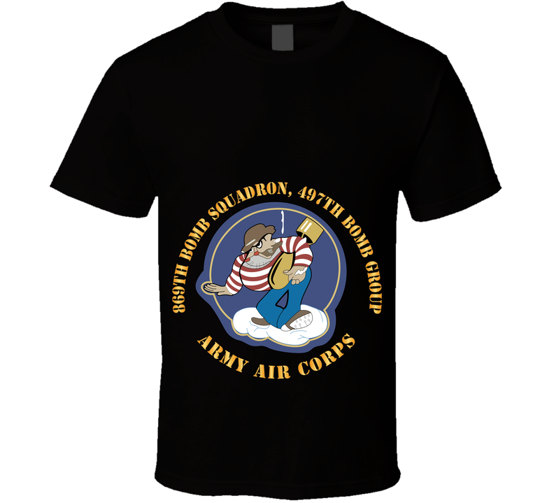 AAC - 869th Bomb Squadron, 497th Bomb Group X 300 T Shirt