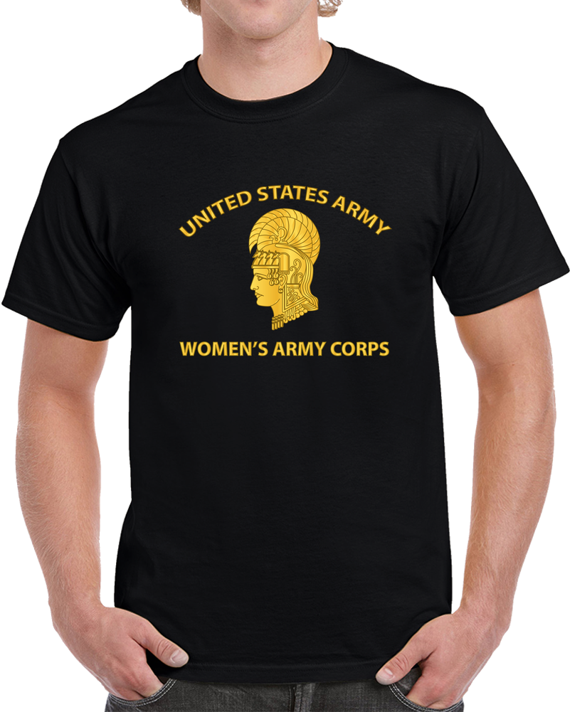 Army - US Army WAC - Gold T Shirt