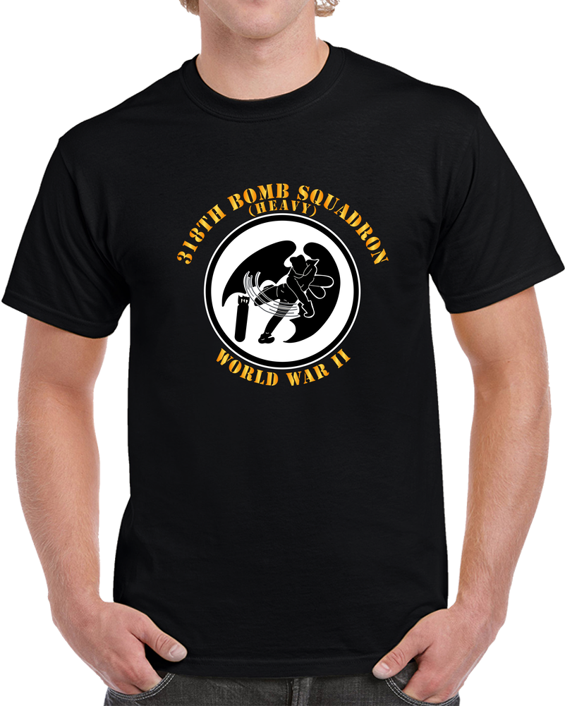 AAC - 318th Bomb Squadron - WWII T Shirt