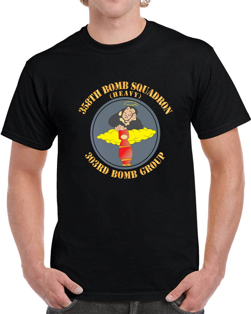 AAC - 358th Bomb Squadron - 303rd Bomb Group - WWII X 300 T Shirt
