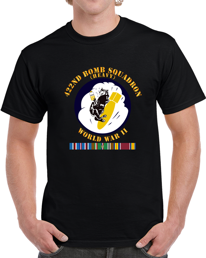 AAC - 422nd Bomb Squadron - WWII W EUR SVC T Shirt