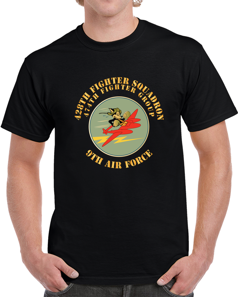 AAC - 428th Fighter SQ - 474th Fighter Group - 9th AF X 300 T Shirt