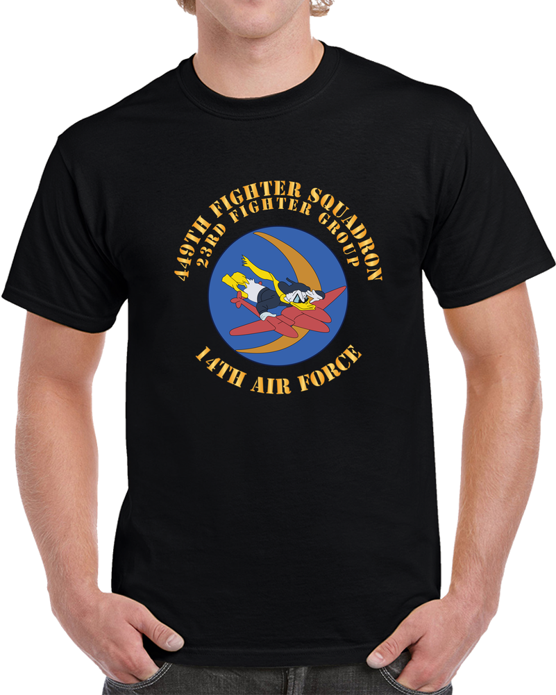 AAC - 449th Fighter SQ 23rd Fighter Group 14th AF X 300 T Shirt