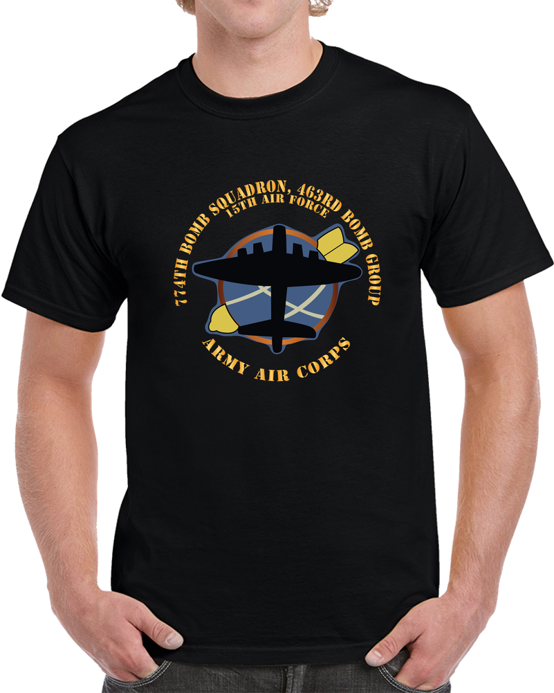 AAC - 774th Bomb Squadron, 463rd Bomb Group - 15th AF V2 X 300 T Shirt