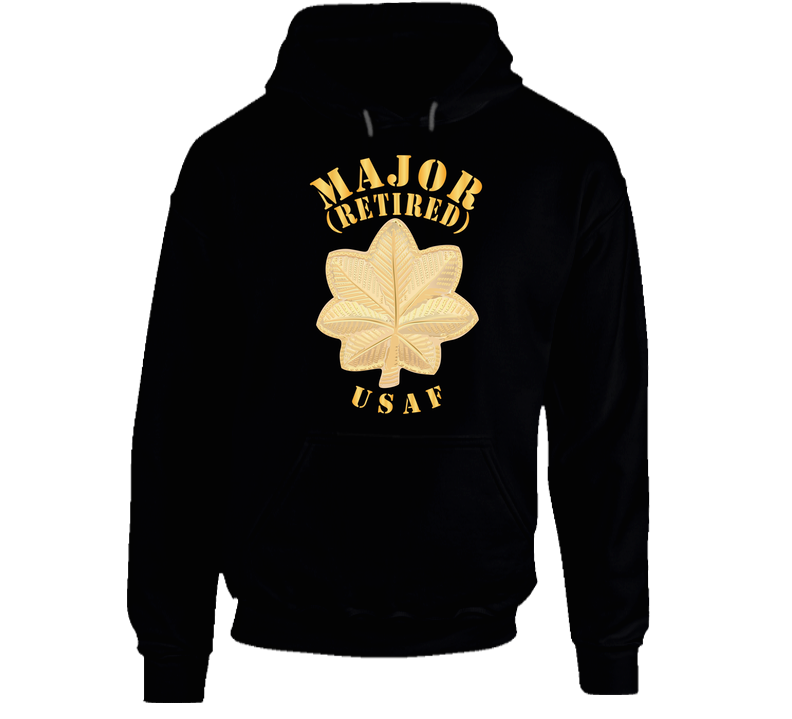 USAF - Major - Retired - USAF X 300 Hoodie