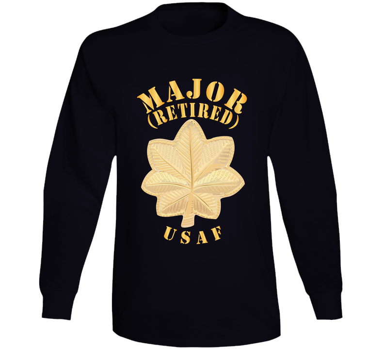 USAF - Major - Retired - USAF X 300 Long Sleeve T Shirt