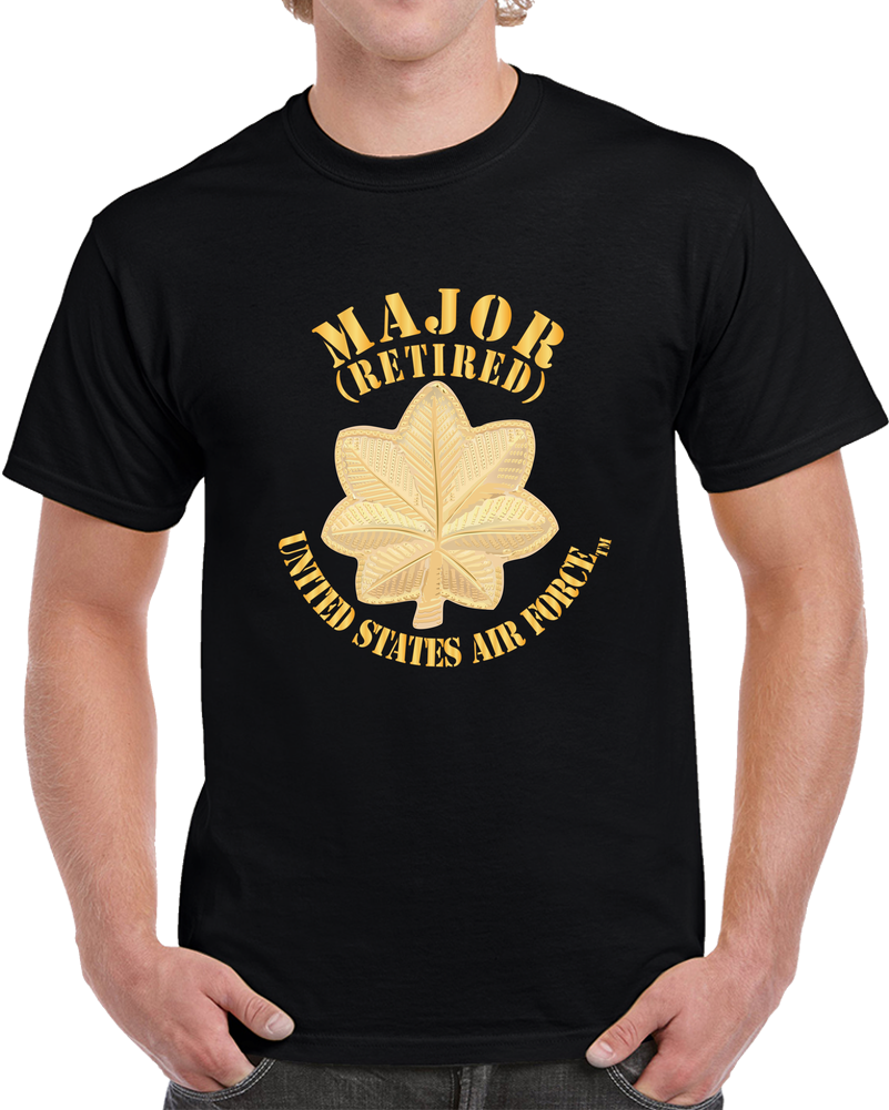 USAF - Major - Retired X 300 T Shirt