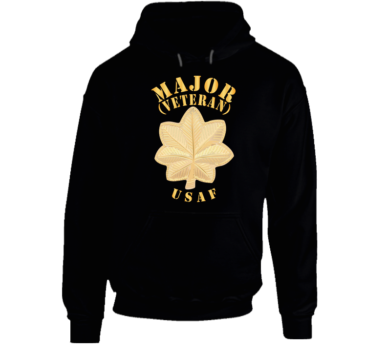 USAF - Major - Veteran - USAF X 300 Hoodie