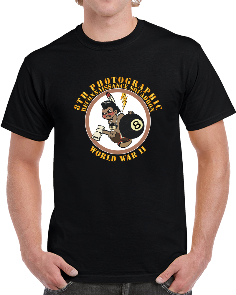 AAC - 8th Photographic Reconnaissance Squadron - WWII T Shirt