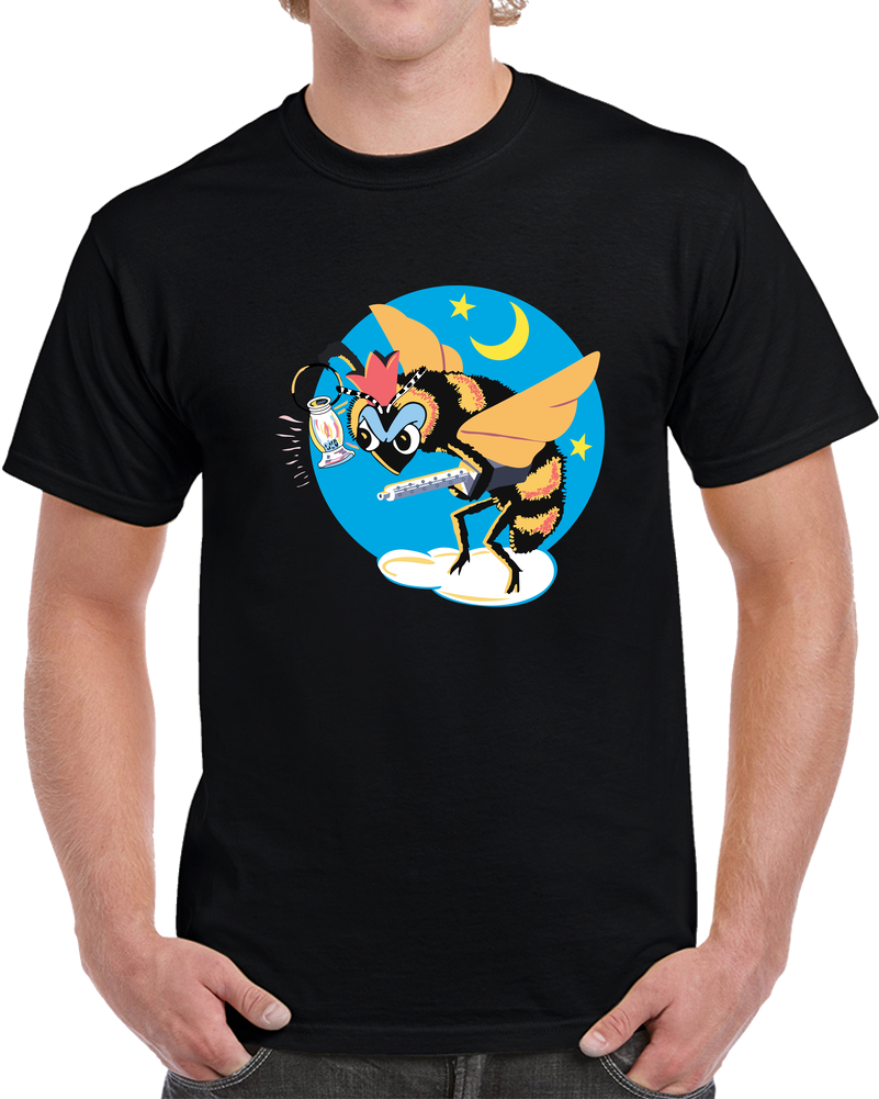 AAC - 418th Night Fighter Squadron - WWII - Blue Wo Txt X 300 T Shirt